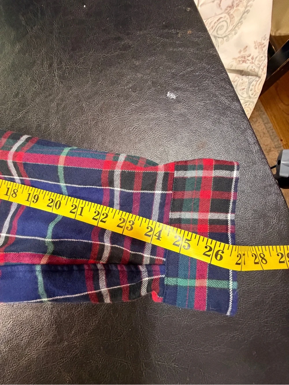 Polo by Ralph Lauren Navy Red Green Plaid Button-Down Shirt